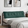 Cojín de Espalda Verde oscuro 160 x 50 cm Tela de pana en Almohadas lumbares | Comprar online en Foro24