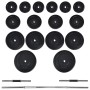 Weight rack with dumbbells and dumbbells 60.5 kg by vidaXL, Weight lifting machines - Ref: Foro24-275349, Price: 227,67 €, Di...