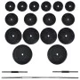 Weight rack with dumbbells and dumbbells 60.5 kg by vidaXL, Weight lifting machines - Ref: Foro24-275349, Price: 252,01 €, Di...