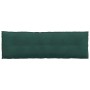 Cojín de Espalda Verde oscuro 160 x 50 cm Tela de pana en Almohadas lumbares | Comprar online en Foro24