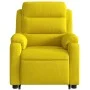 Gelber, elektrisch verstellbarer Samtsessel von , Sessel - Ref: Foro24-3205121, Preis: 343,08 €, Rabatt: %