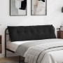 Cojín de Espalda Negro 160 x 50 cm Tela de pana en Almohadas lumbares | Comprar online en Foro24