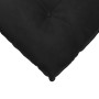 Cojín de Espalda Negro 160 x 50 cm Tela de pana en Almohadas lumbares | Comprar online en Foro24