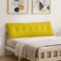 Cojín de Espalda Amarillo 160 x 50 cm Tela de pana en Almohadas lumbares | Comprar online en Foro24