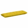 Cojín de Espalda Amarillo 160 x 50 cm Tela de pana en Almohadas lumbares | Comprar online en Foro24