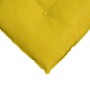 Cojín de Espalda Amarillo 160 x 50 cm Tela de pana en Almohadas lumbares | Comprar online en Foro24