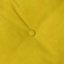 Cojín de Espalda Amarillo 160 x 50 cm Tela de pana en Almohadas lumbares | Comprar online en Foro24