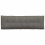 Cojín de Espalda Gris Claro 160 x 50 cm Tela de pana en Almohadas lumbares | Comprar online en Foro24