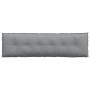 Cojín de Espalda Gris Claro 180 x 19 x 50 cm tela en Almohadas lumbares | Comprar online en Foro24