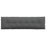 Cojín de Espalda Gris oscuro 180 x 19 x 50 cm tela en Almohadas lumbares | Comprar online en Foro24