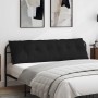 Cojín de Espalda Negro 180 x 19 x 50 cm tela en Almohadas lumbares | Comprar online en Foro24