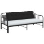 Cojín de Espalda Negro 180 x 19 x 50 cm tela en Almohadas lumbares | Comprar online en Foro24
