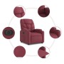 Sillón eléctrico reclinable elevable de tela rojo tinto de , Sillones - Ref: Foro24-3204623, Precio: 336,57 €, Descuento: %