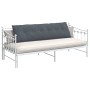 Cojín de Espalda Gris oscuro 180 x 50 cm Tela de pana en Almohadas lumbares | Comprar online en Foro24