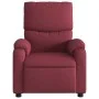 Red Fabric Electric Recliner by , Armchairs - Ref: Foro24-3204803, Price: 246,62 €, Discount: %