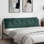 Cojín de Espalda Verde oscuro 180 x 50 cm Tela de pana en Almohadas lumbares | Comprar online en Foro24