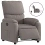 Sillón reclinable eléctrico tela gris taupé de , Sillones - Ref: Foro24-3204808, Precio: 233,78 €, Descuento: %