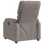 Taupe gray fabric electric recliner by , Armchairs - Ref: Foro24-3204808, Price: 230,82 €, Discount: %