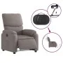 Sillón reclinable eléctrico tela gris taupé de , Sillones - Ref: Foro24-3204808, Precio: 233,78 €, Descuento: %