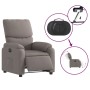 Taupe gray fabric electric recliner by , Armchairs - Ref: Foro24-3204808, Price: 230,82 €, Discount: %