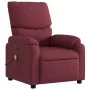Sillón de masaje reclinable eléctrico tela rojo tinto de , Sillones - Ref: Foro24-3204815, Precio: 268,40 €, Descuento: %