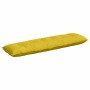 Cojín de Espalda Amarillo 180 x 50 cm Tela de pana en Almohadas lumbares | Comprar online en Foro24