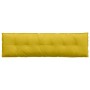 Cojín de Espalda Amarillo 180 x 50 cm Tela de pana en Almohadas lumbares | Comprar online en Foro24