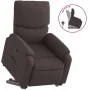 Hochklappbarer Liegesessel aus dunkelbraunem Stoff von , Sessel - Ref: Foro24-3204829, Preis: 280,96 €, Rabatt: %