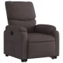Hochklappbarer Liegesessel aus dunkelbraunem Stoff von , Sessel - Ref: Foro24-3204829, Preis: 280,96 €, Rabatt: %