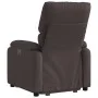Hochklappbarer Liegesessel aus dunkelbraunem Stoff von , Sessel - Ref: Foro24-3204829, Preis: 280,96 €, Rabatt: %