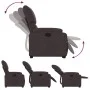 Hochklappbarer Liegesessel aus dunkelbraunem Stoff von , Sessel - Ref: Foro24-3204829, Preis: 280,96 €, Rabatt: %