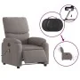 Elektrischer Massagesessel aus taupegrauem Stoff von , Sessel - Ref: Foro24-3204820, Preis: 301,47 €, Rabatt: %