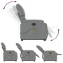Hellgrauer Fuß-Massagesessel aus Stoff von , Sessel - Ref: Foro24-3204836, Preis: 285,20 €, Rabatt: %