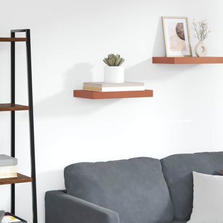 Estante de pared Rojo 40 x 23,5 x 4 cm Madera de ingeniería en Estantes y estanterías | Comprar online en Foro24