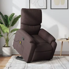 Liegender Fußmassagesessel aus dunkelbraunem Stoff von , Sessel - Ref: Foro24-3204841, Preis: 342,20 €, Rabatt: %