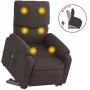 Liegender Fußmassagesessel aus dunkelbraunem Stoff von , Sessel - Ref: Foro24-3204841, Preis: 342,20 €, Rabatt: %