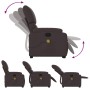 Dark Brown Fabric Reclining Foot Massage Chair by , Armchairs - Ref: Foro24-3204841, Price: 317,24 €, Discount: %