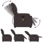 Liegender Fußmassagesessel aus dunkelbraunem Stoff von , Sessel - Ref: Foro24-3204841, Preis: 342,20 €, Rabatt: %
