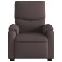 Dark Brown Fabric Reclining Foot Massage Chair by , Armchairs - Ref: Foro24-3204841, Price: 317,24 €, Discount: %