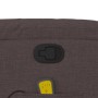 Liegender Fußmassagesessel aus dunkelbraunem Stoff von , Sessel - Ref: Foro24-3204841, Preis: 317,24 €, Rabatt: %