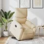Sillón eléctrico reclinable elevable de tela color crema de , Sillones - Ref: Foro24-3204857, Precio: 331,83 €, Descuento: %