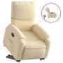 Elektrisch anhebbarer Liegestuhl aus cremefarbenem Stoff von , Sessel - Ref: Foro24-3204857, Preis: 311,01 €, Rabatt: %