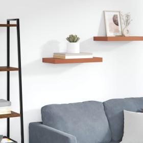 Estante de pared Rojo 50 x 23 x 4 cm Madera de ingeniería en Estantes y estanterías | Comprar online en Foro24