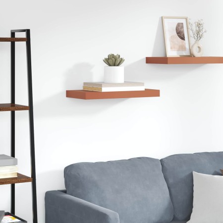 Estante de pared Rojo 50 x 23 x 4 cm Madera de ingeniería en Estantes y estanterías | Comprar online en Foro24