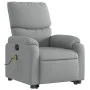 Sillón de masaje eléctrico reclinable elevable tela gris claro de , Sillones - Ref: Foro24-3204860, Precio: 335,87 €, Descuen...