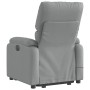 Sillón de masaje eléctrico reclinable elevable tela gris claro de , Sillones - Ref: Foro24-3204860, Precio: 314,79 €, Descuen...