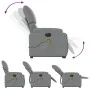 Sillón de masaje eléctrico reclinable elevable tela gris claro de , Sillones - Ref: Foro24-3204860, Precio: 335,87 €, Descuen...
