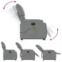 Sillón de masaje eléctrico reclinable elevable tela gris claro de , Sillones - Ref: Foro24-3204860, Precio: 314,79 €, Descuen...