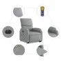 Sillón de masaje eléctrico reclinable elevable tela gris claro de , Sillones - Ref: Foro24-3204860, Precio: 335,87 €, Descuen...