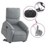 Sillón de masaje eléctrico reclinable elevable tela gris claro de , Sillones - Ref: Foro24-3204860, Precio: 335,87 €, Descuen...